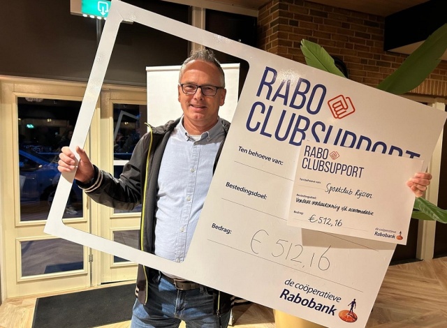 Cheque Rabo ClubSupport actie 2024